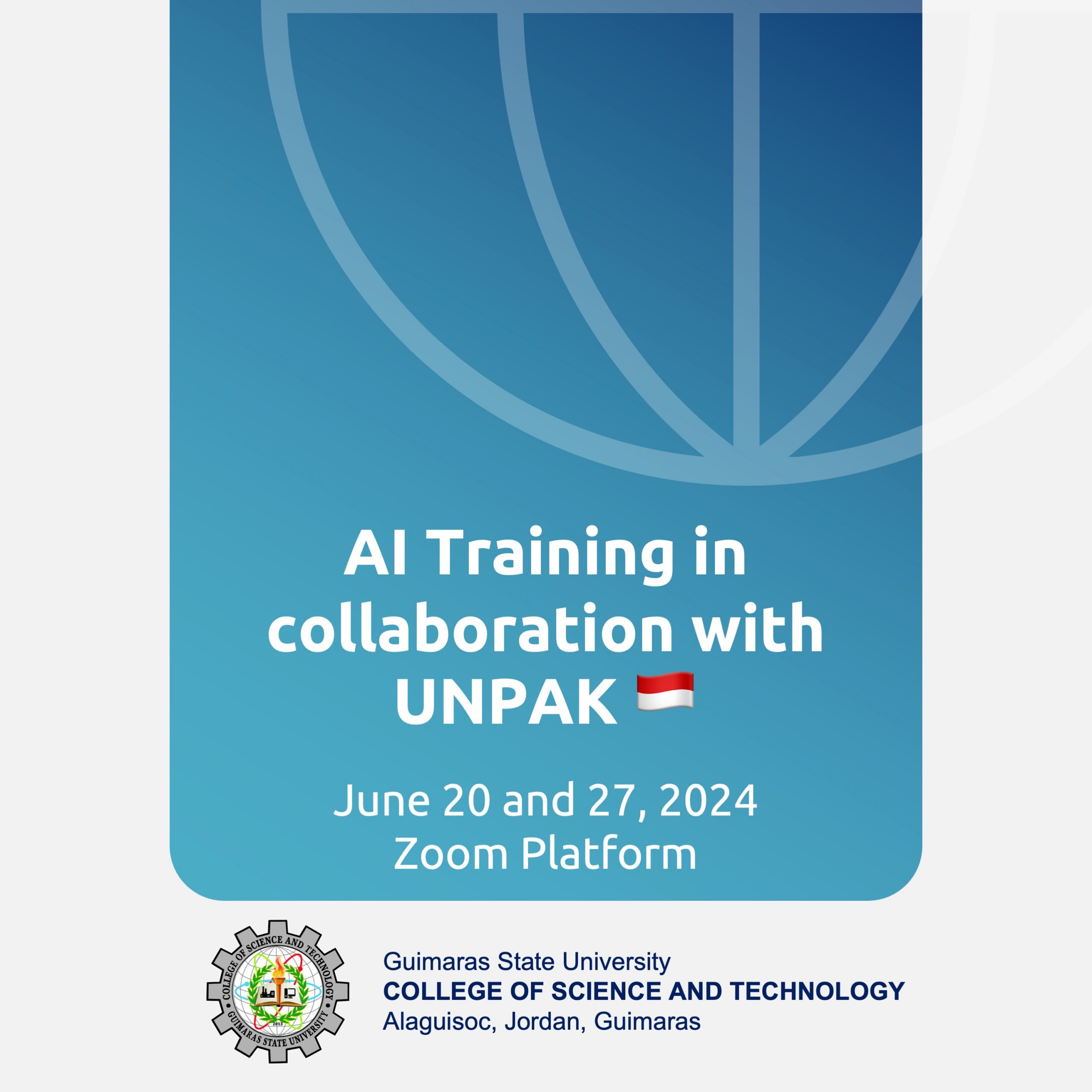 Training on Artificial Intelligence in Collaboration with UNPAK